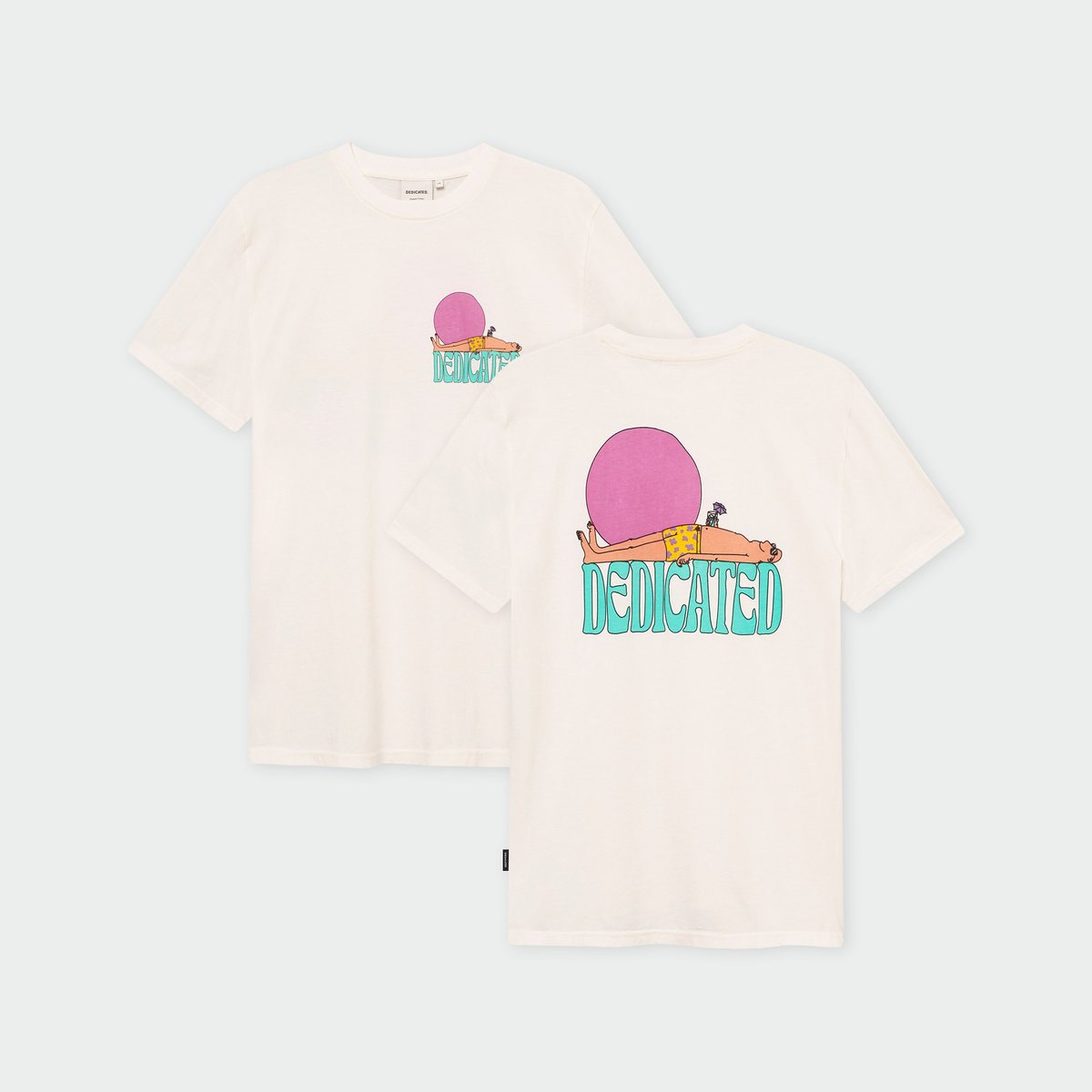 T-shirt Stockholm Vacay Logo Off-White