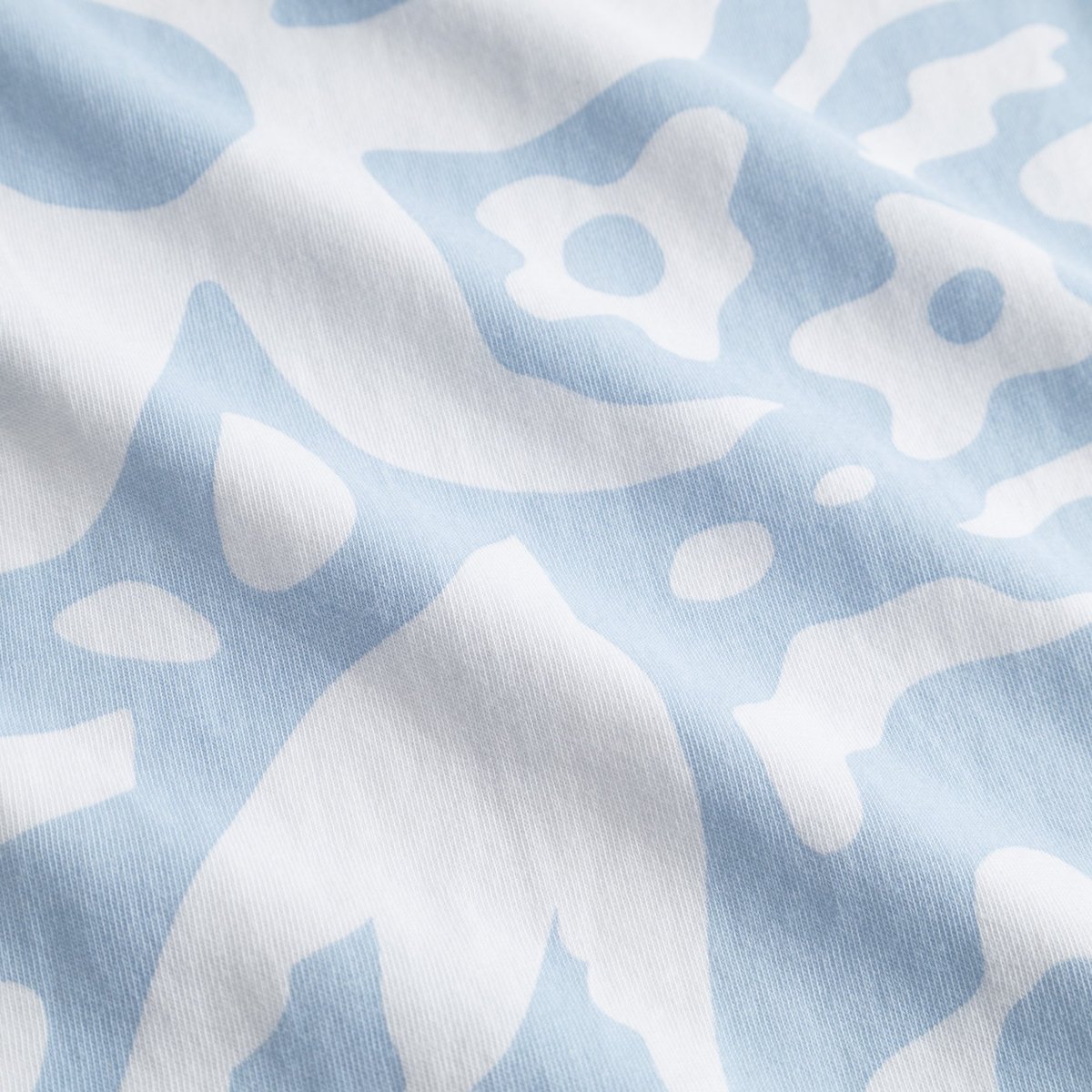 T-shirt Stockholm Wonky Beach Skyway Blue