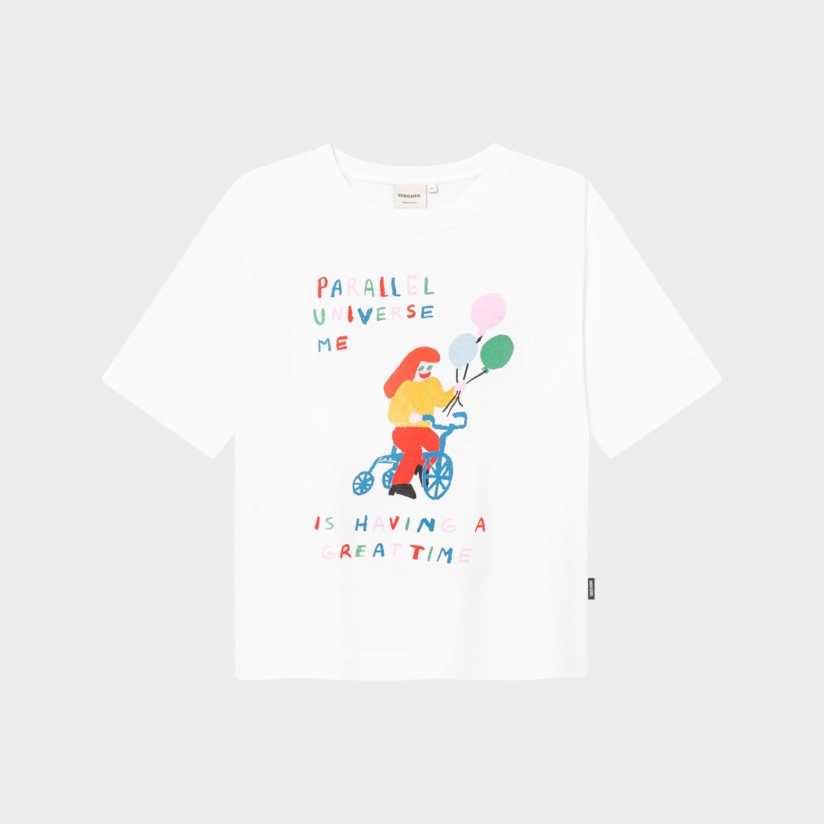 T-shirt Vadstena Parallel Universe White