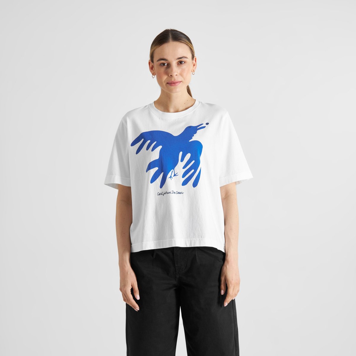 T-shirt Vadstena The Phoenix Bird White
