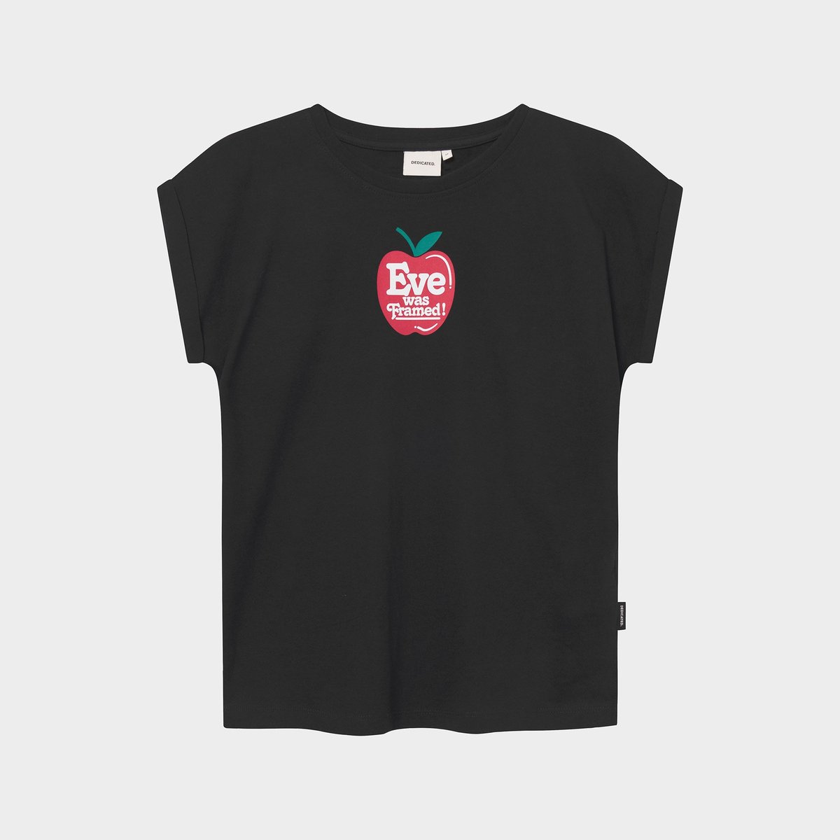 T-shirt Visby Eve Was Framed Black