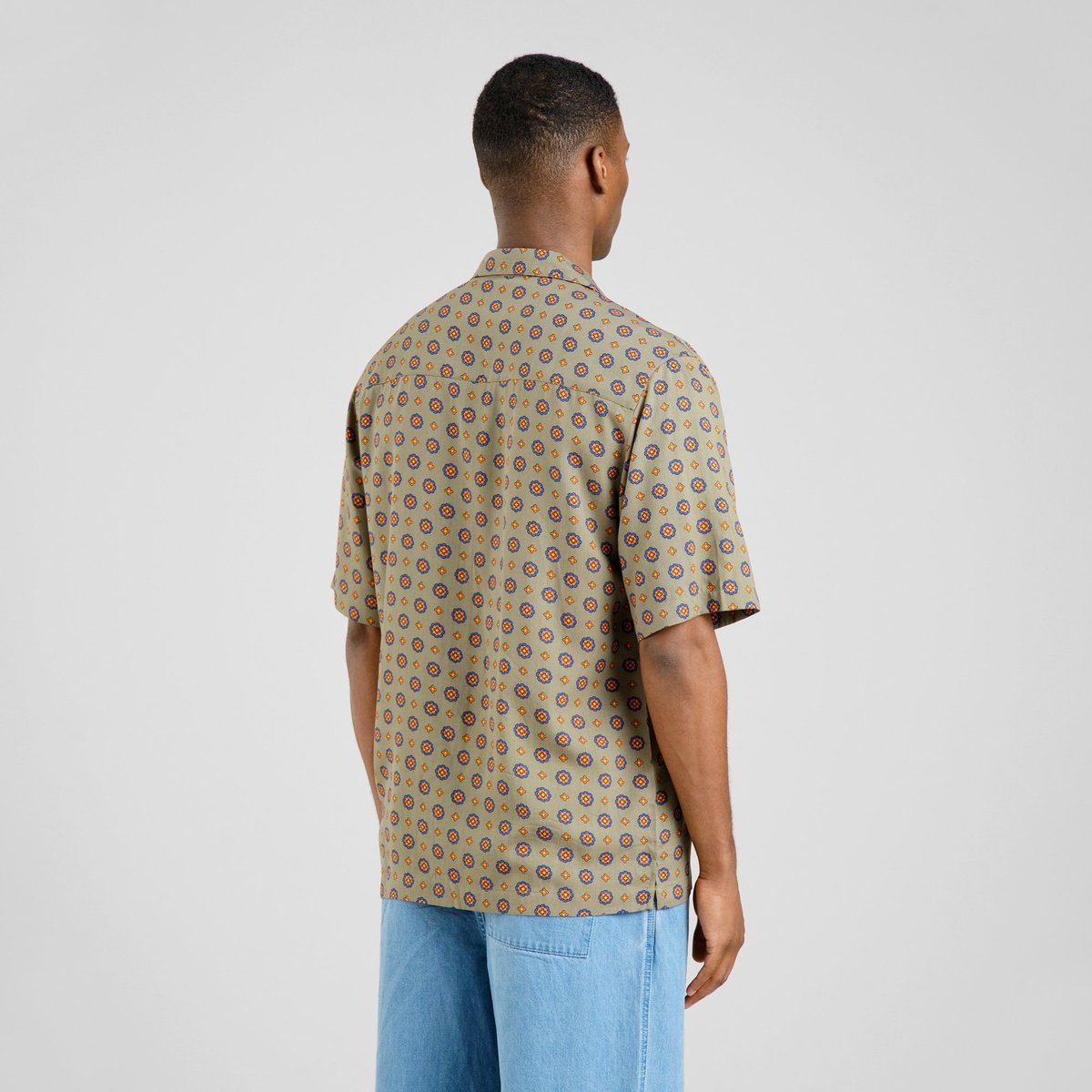 Shirt Marstrand Medallion Ditsy Green