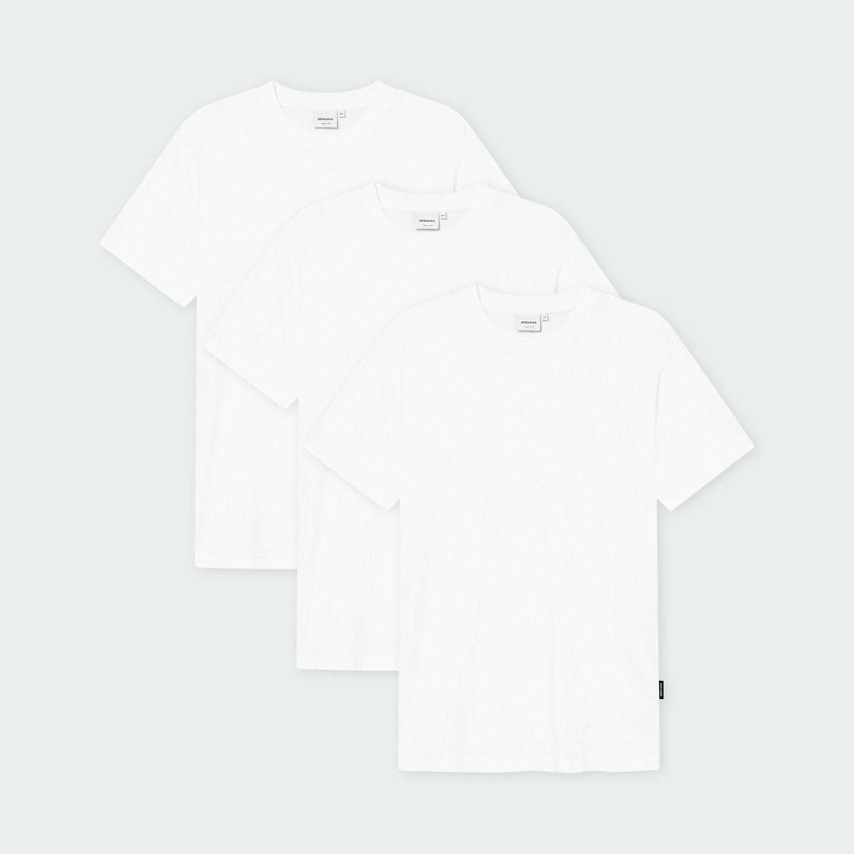 T-shirt Stockholm Base White 3-pack