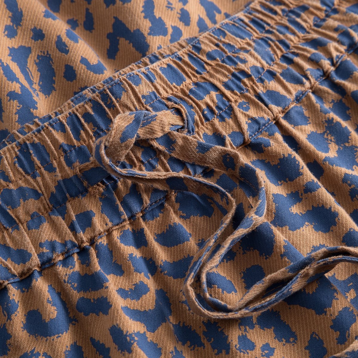 Skirt Klippan Painted Leopard Light Brown