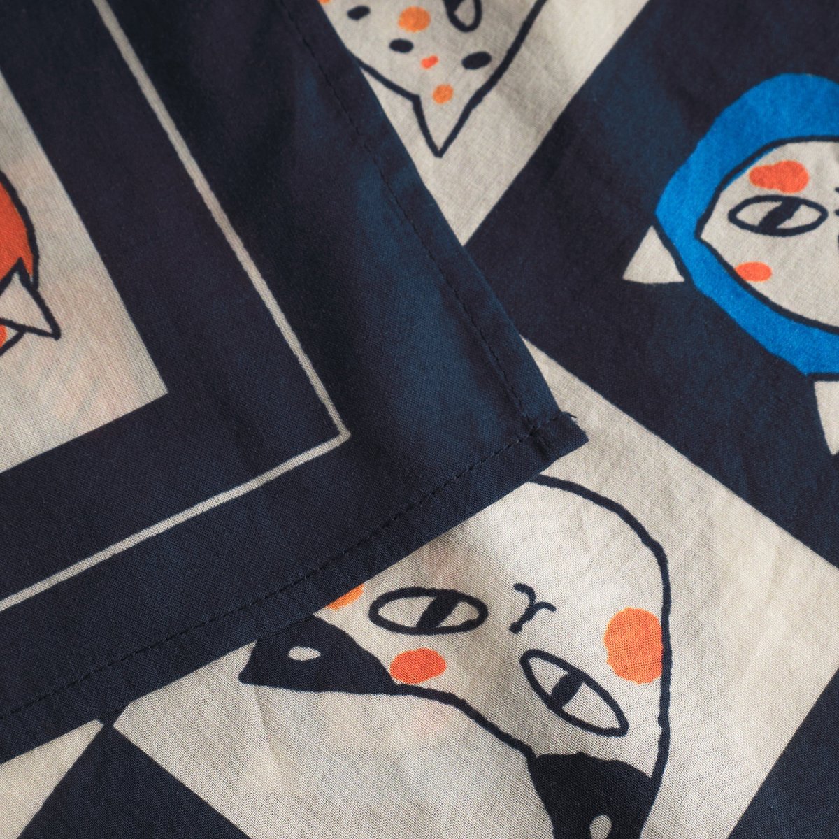 Scarf Kullavik Cat Bingo Black