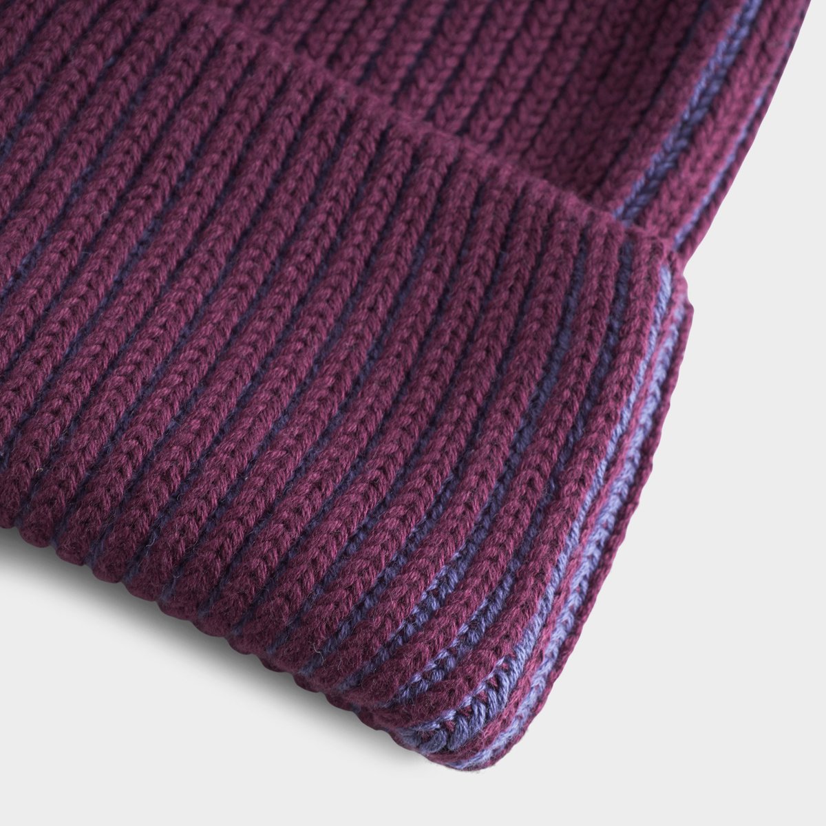 Beanie Narvik Brioche Fig Red/Heron Blue