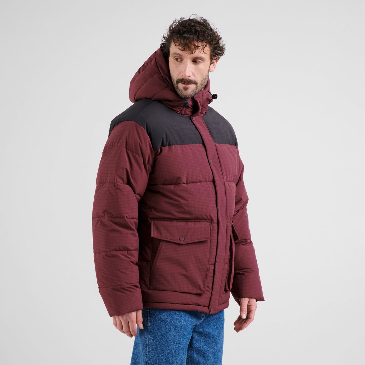 Puffer Jacket Vasa Fig Red