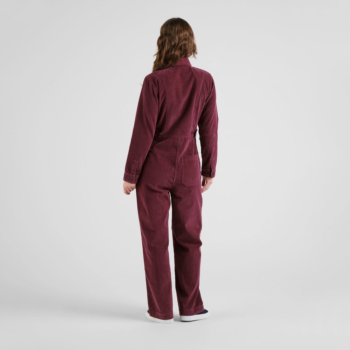 Overall Docksta Corduroy Fig Red