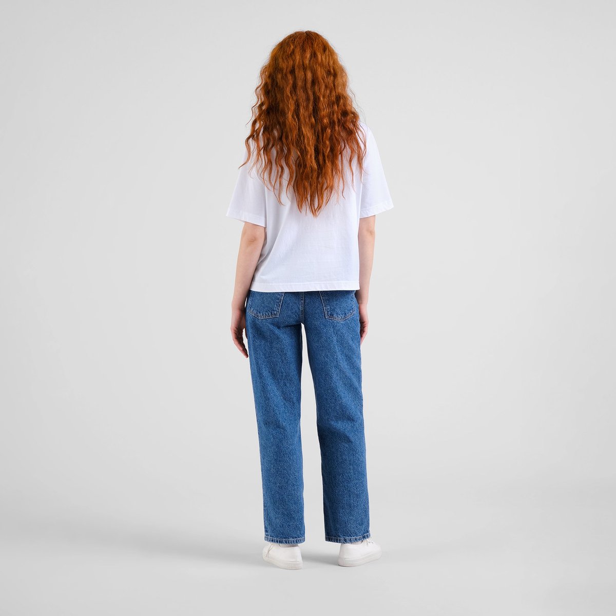 Denim Pants Essen Straight Mid Blue