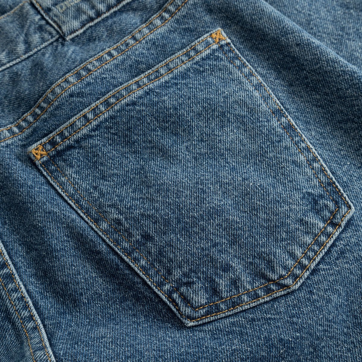 Denim Pants Frankfurt Tapered Fit Mid Blue