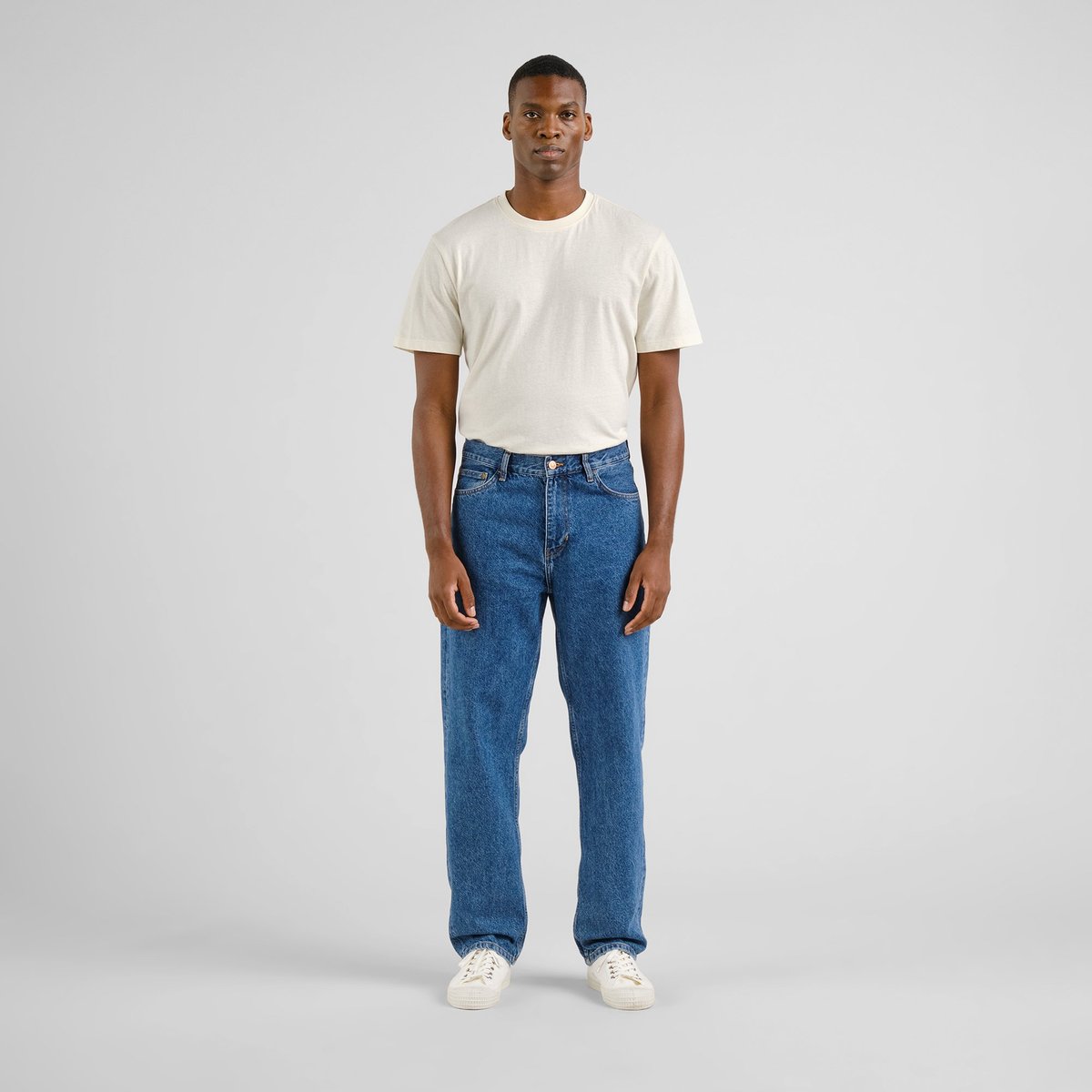 Denim Pants Hamburg Relaxed Fit Mid Blue
