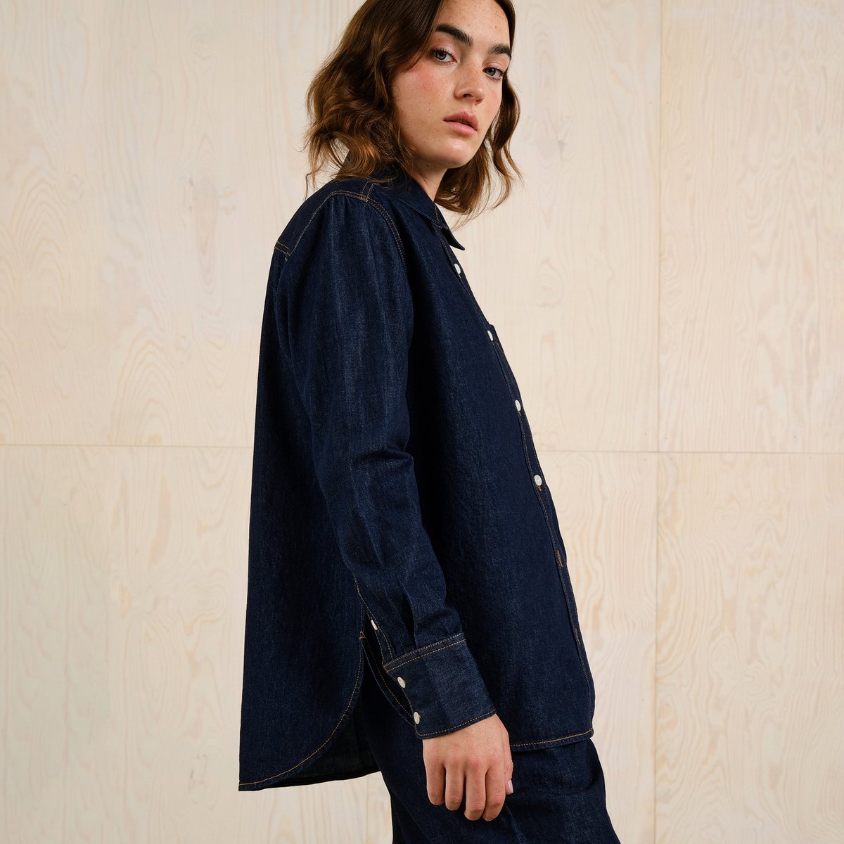 Shirt Hult Denim Dark Blue