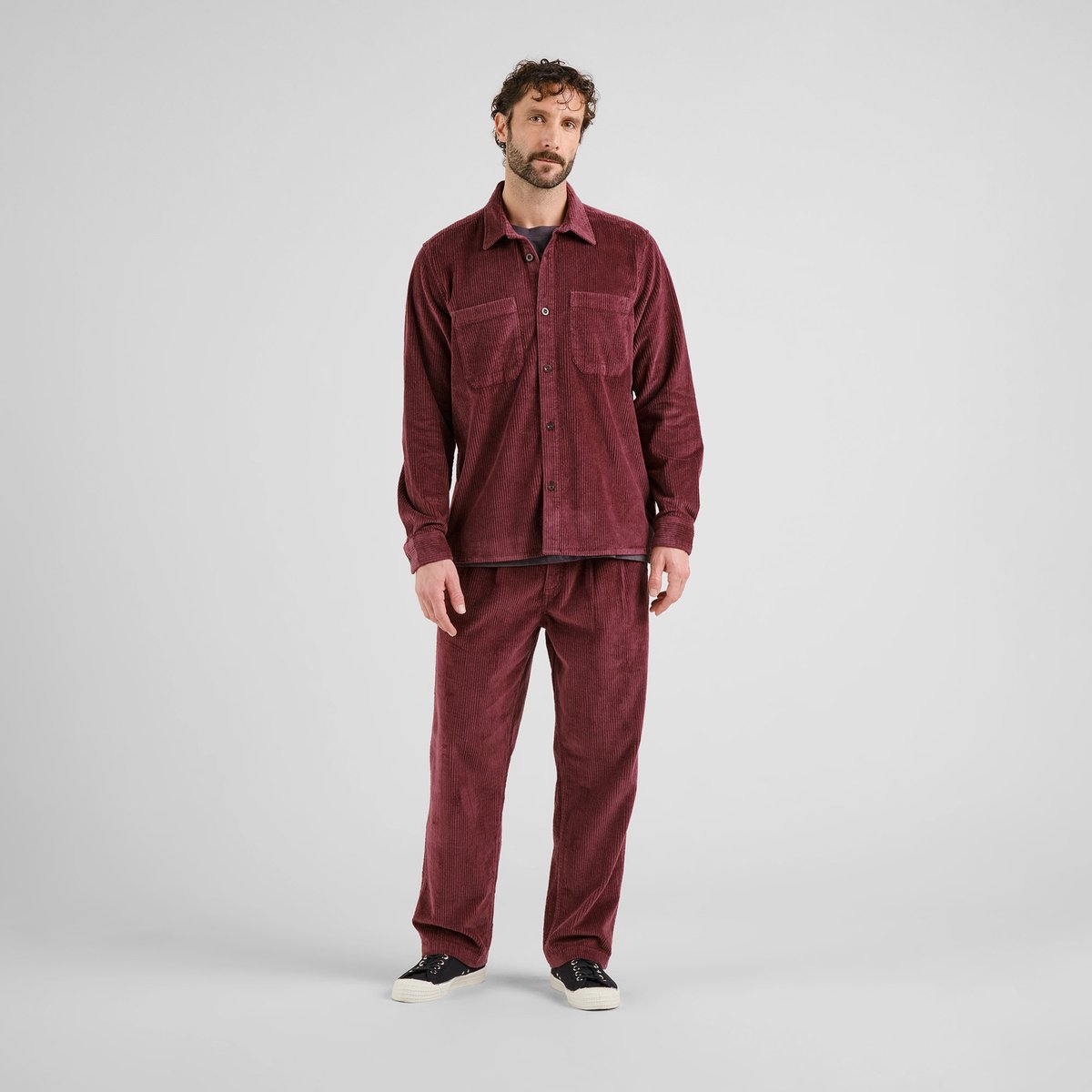 Shirt Kil Corduroy Fig Red