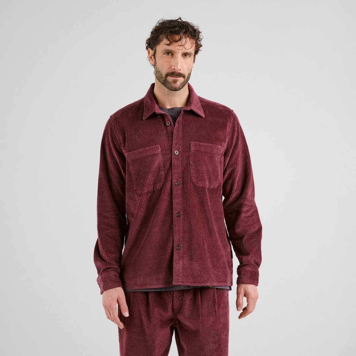 Shirt Kil Corduroy Fig Red