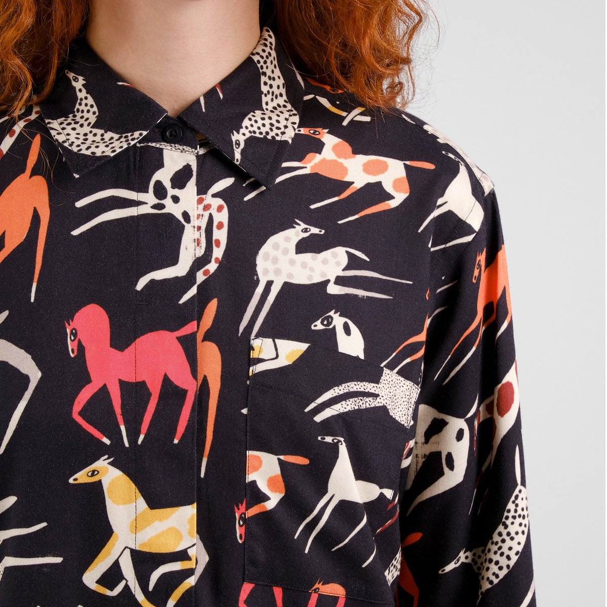 Shirt Kosta Mustang Party Black