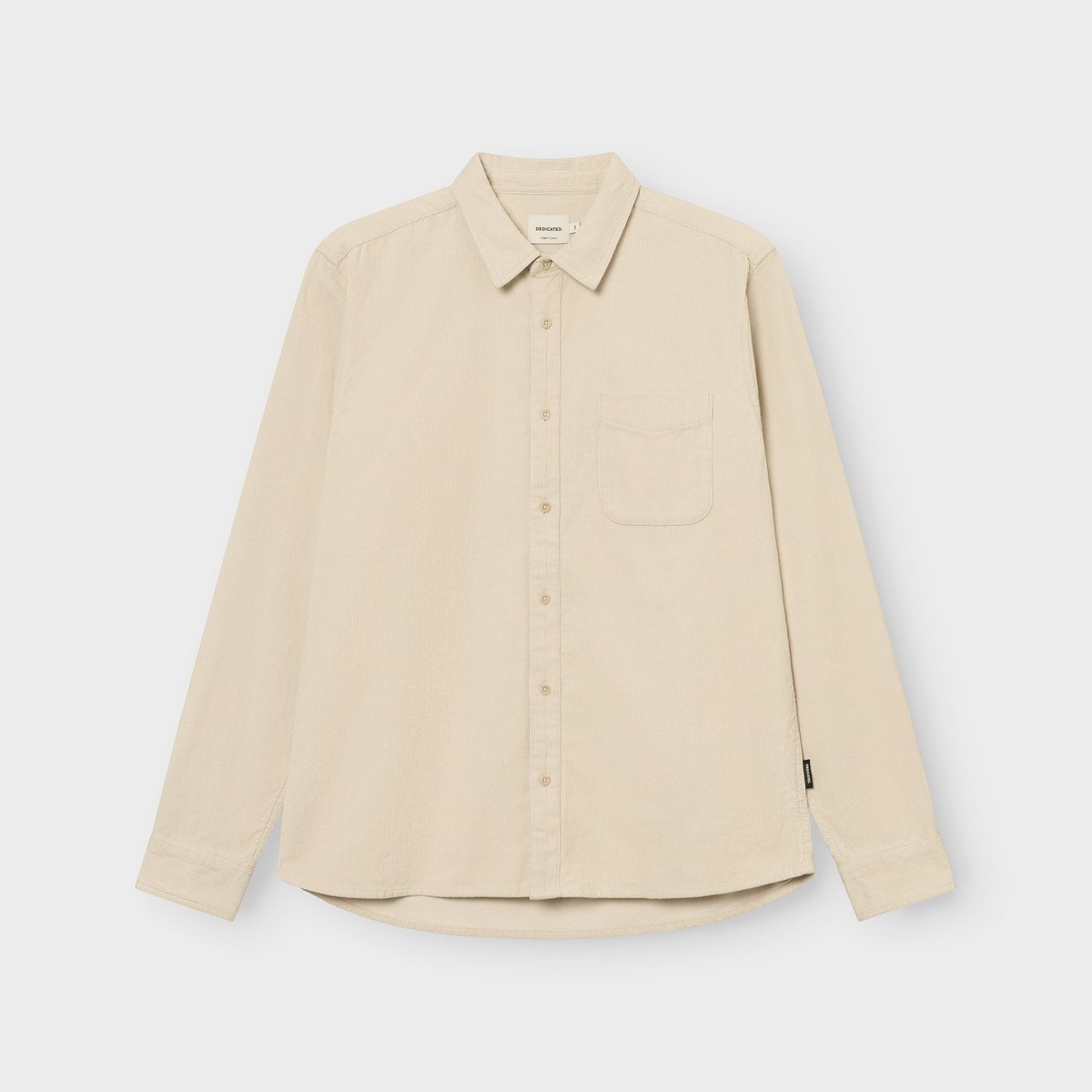 Shirt Varberg Corduroy Oat White