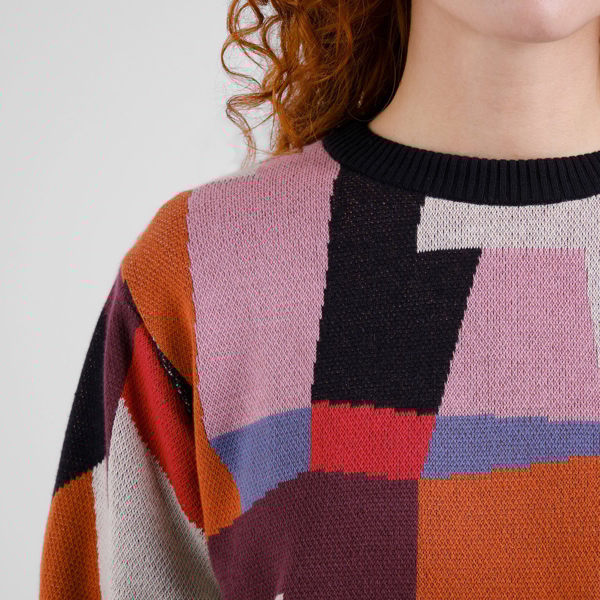 Sweater Arendal Abstract Chaos Multi Color