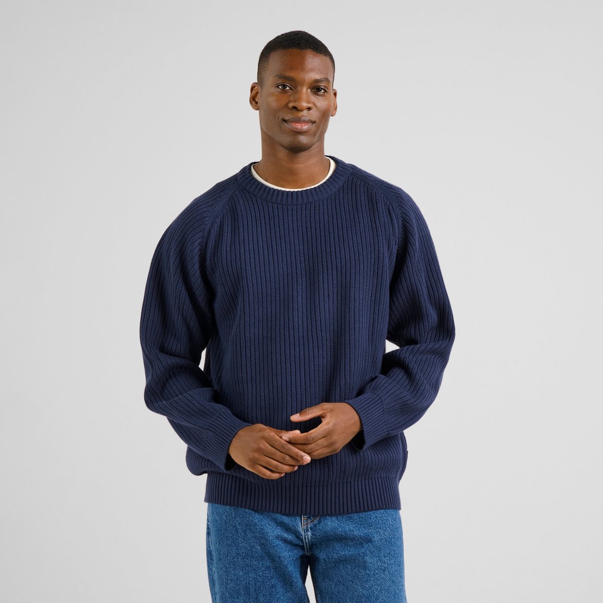 Hakkas Knitted Sweater Navy