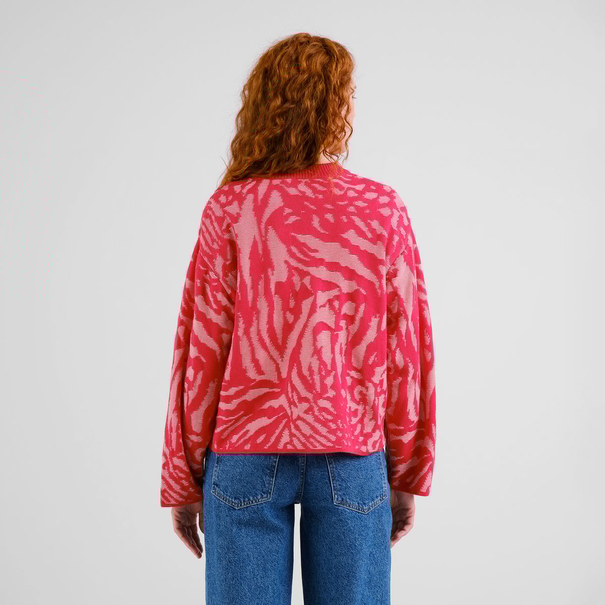 Sweater Limhamn Animal True Red