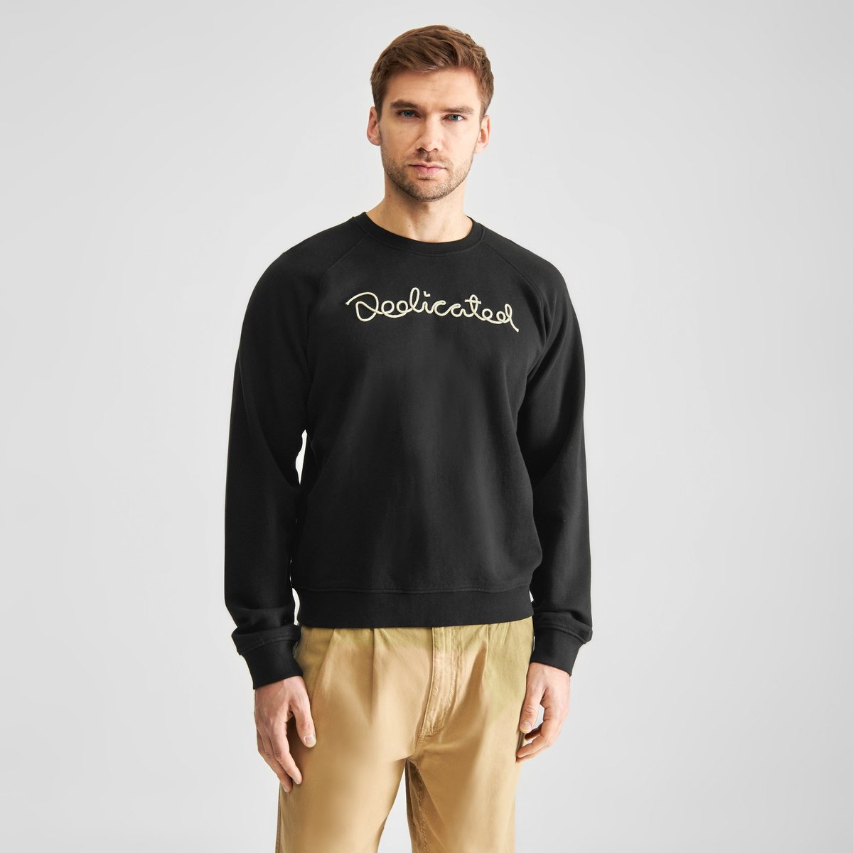 Sweatshirt Malmoe Rope Emb Logo Black