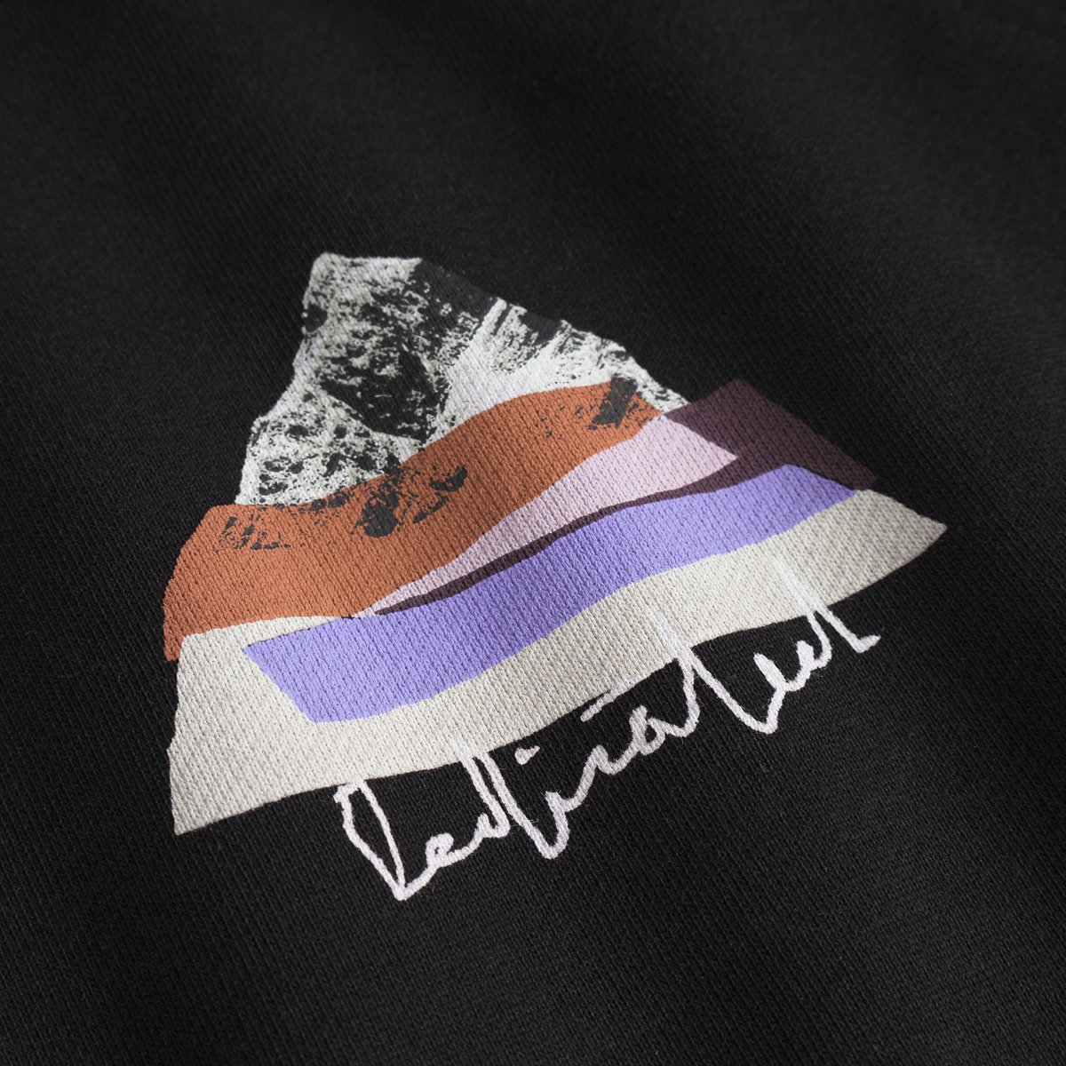 Sweatshirt Malmoe Cut Out Mountain Black