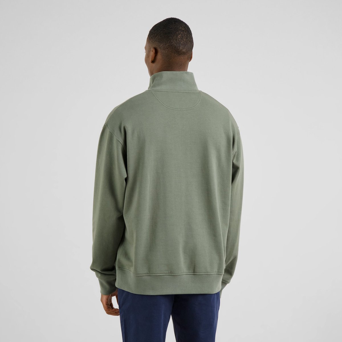 Half Zip Sweatshirt Sandvalla Forest Green