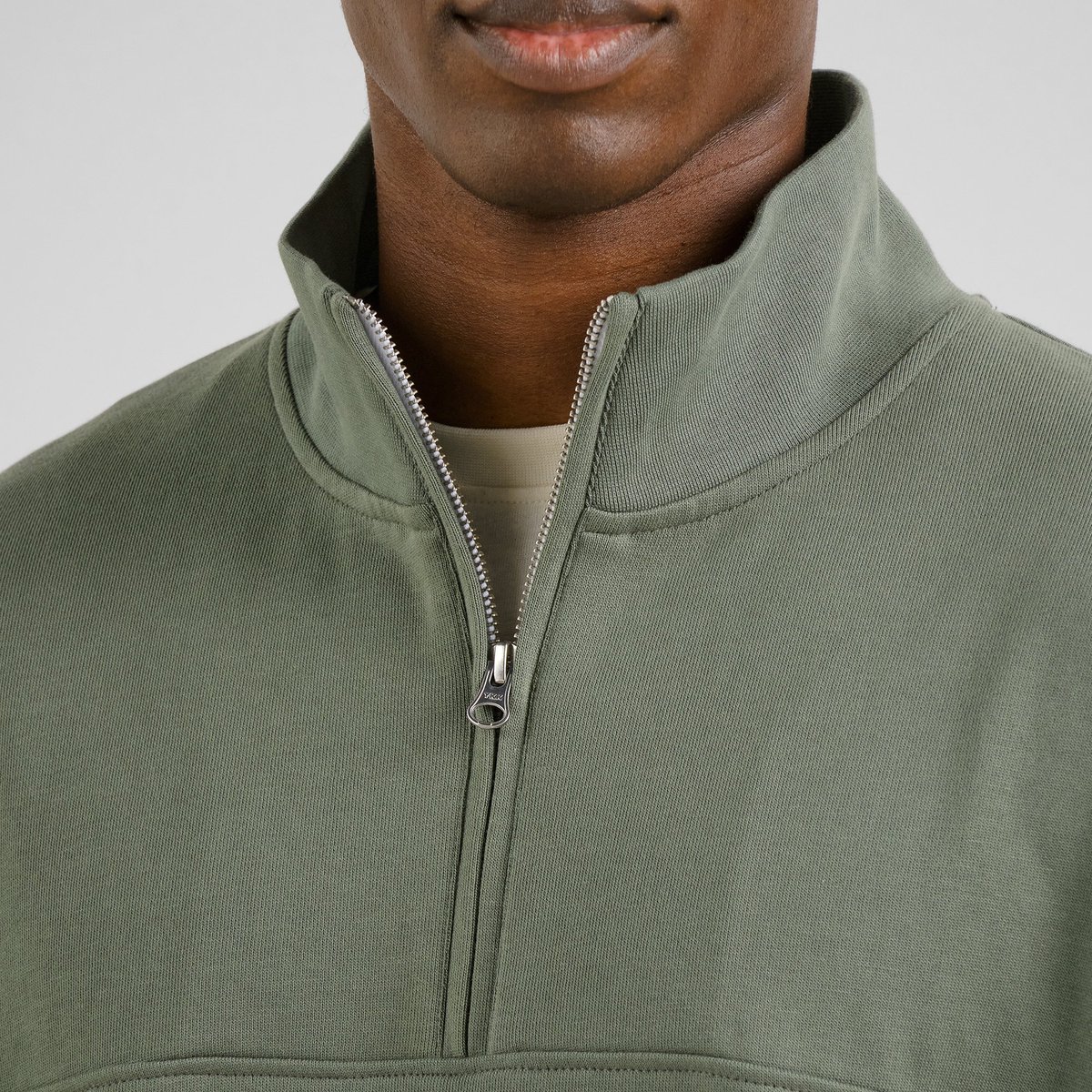 Half Zip Sweatshirt Sandvalla Forest Green