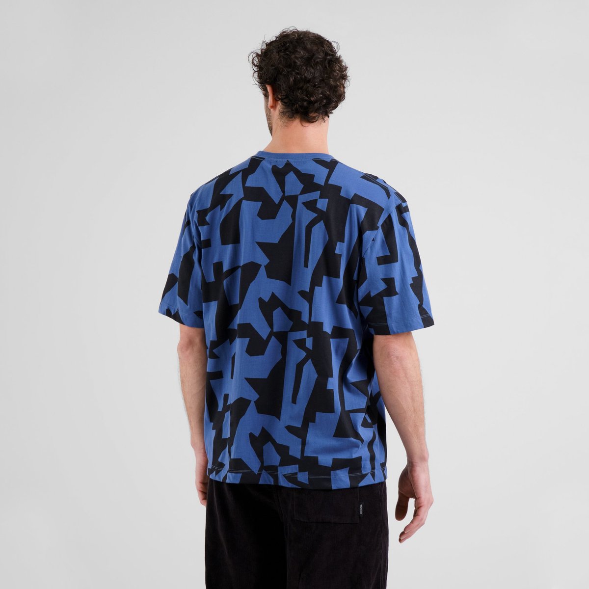 T-shirt Skanstull Abstract Chaos Blue