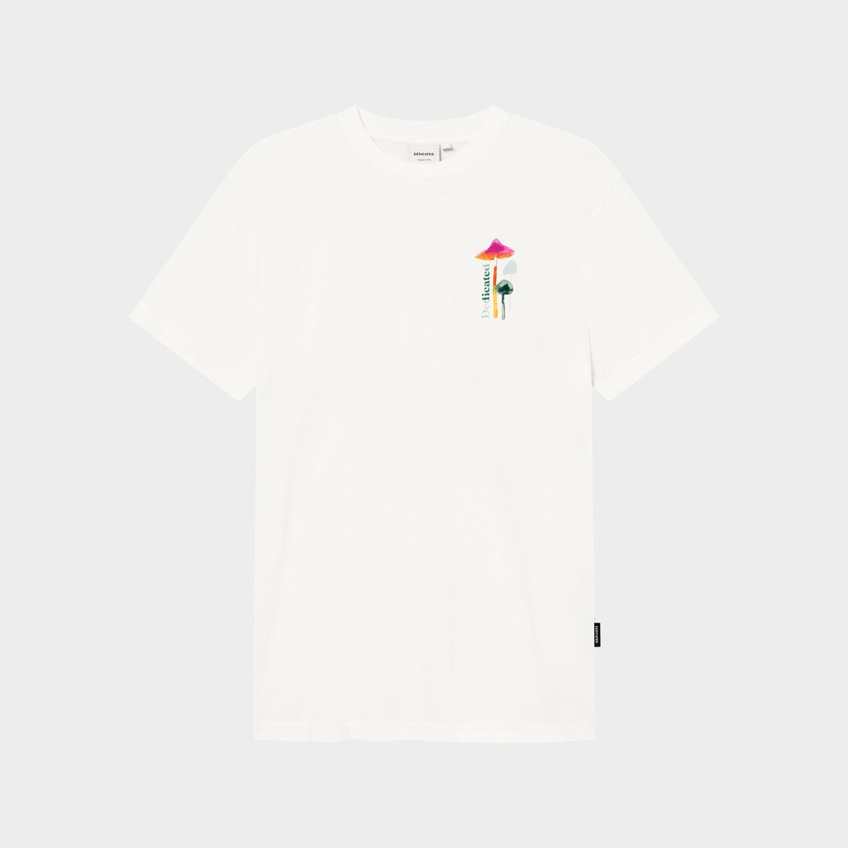 T-shirt Stockholm Color Mushrooms Off White