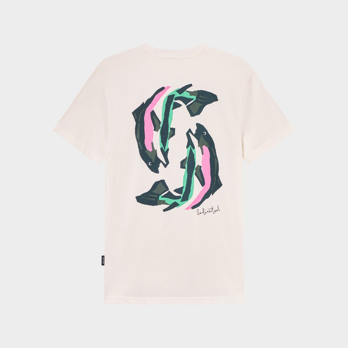 T-shirt Stockholm Cut Out Trout Off-White