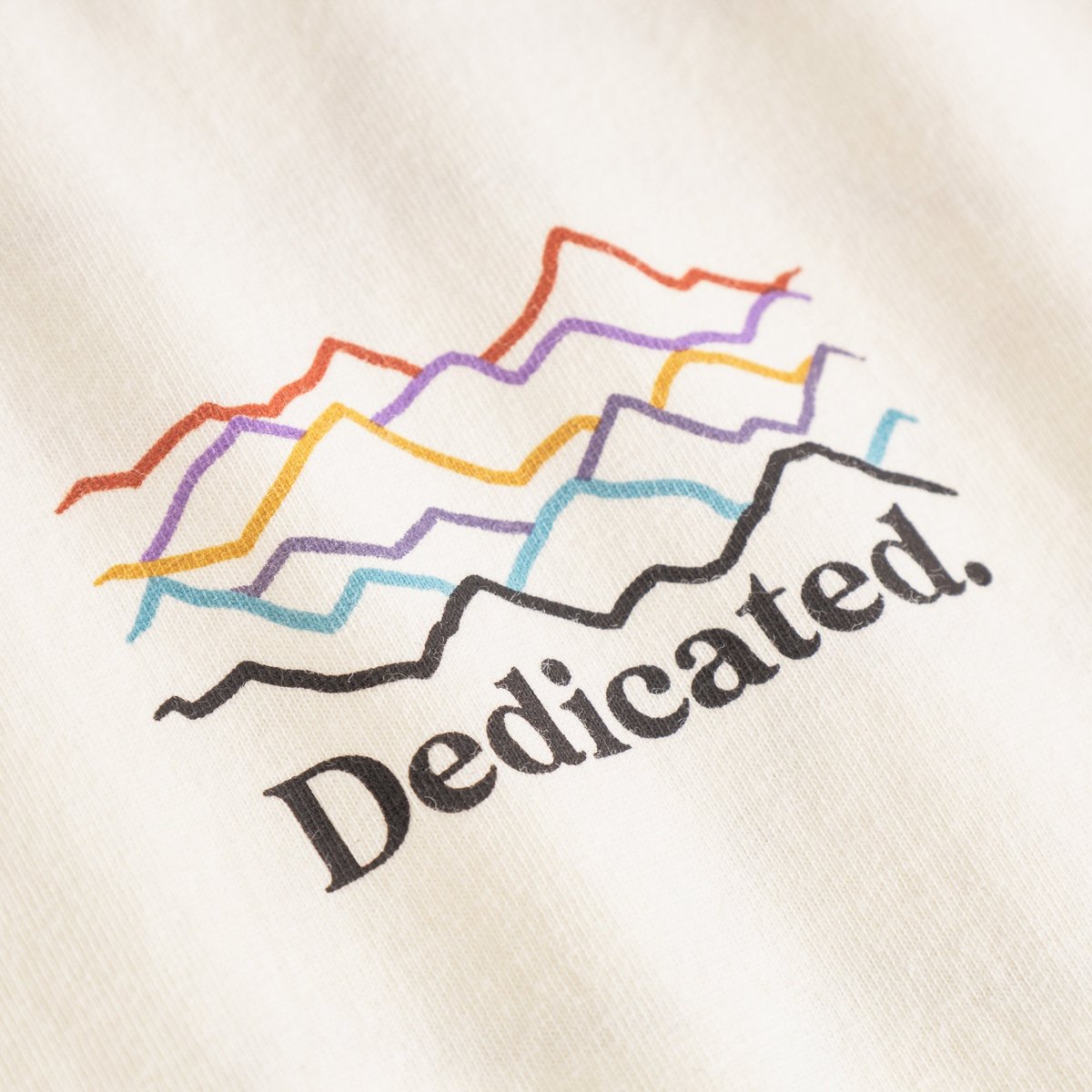 T-shirt Stockholm Line Mountains Logo Off-White