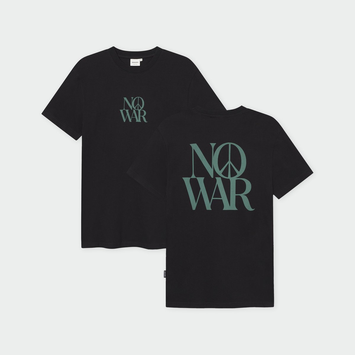 T-shirt Stockholm No War Black