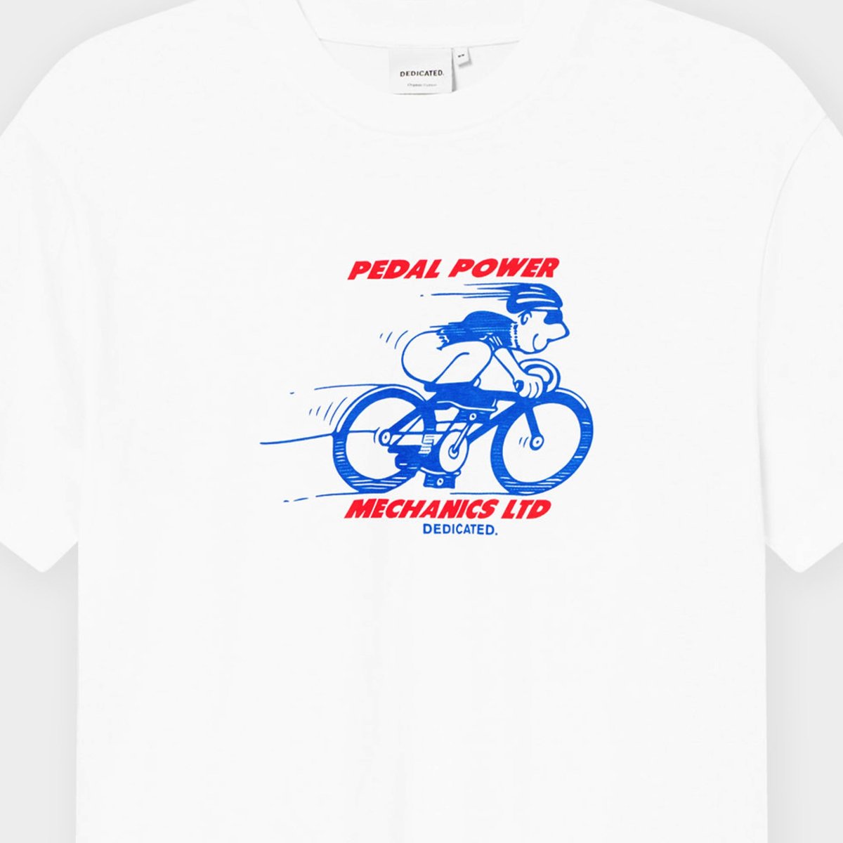 T-shirt Stockholm Pedal Power White