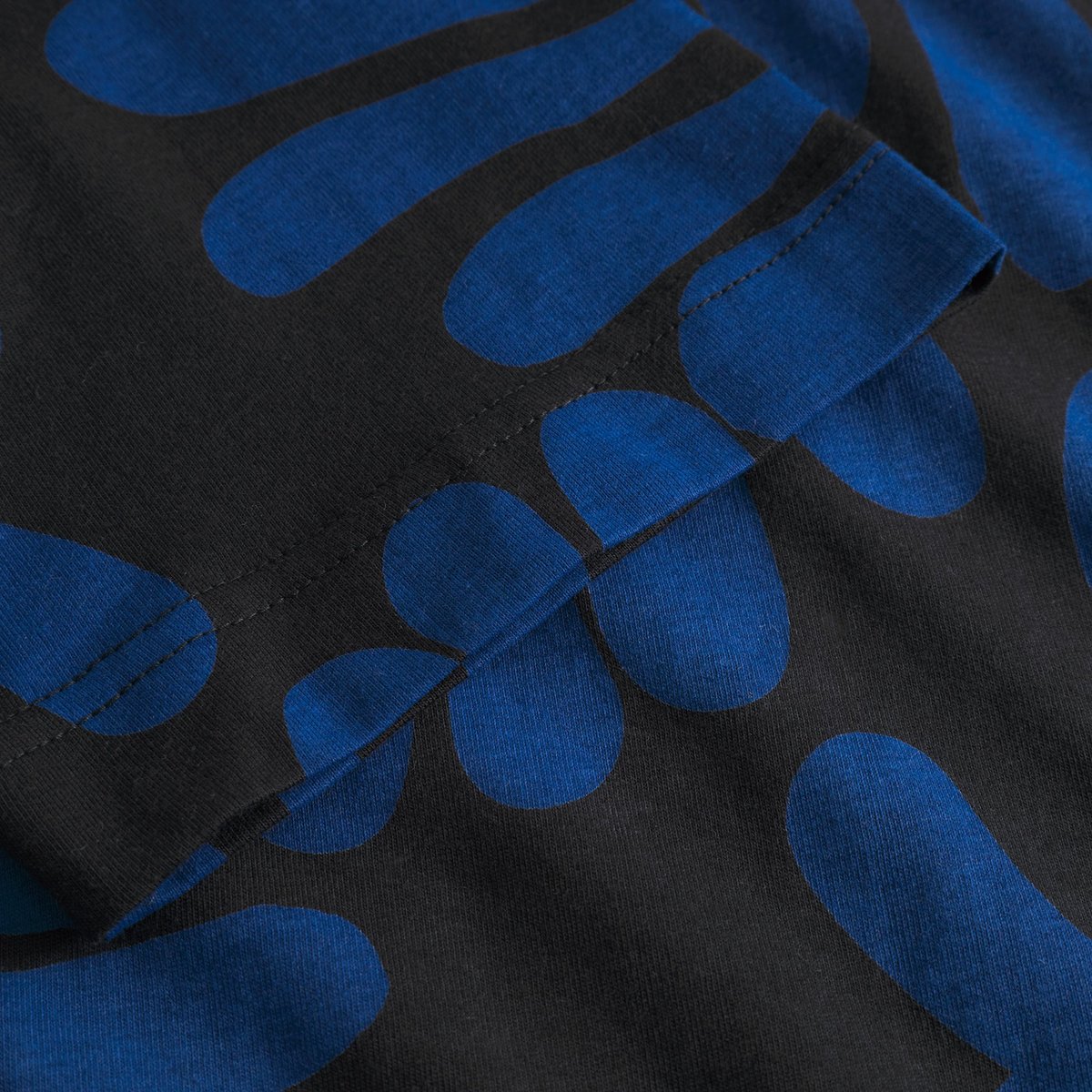 T-shirt Vadstena Big Flowers Blue