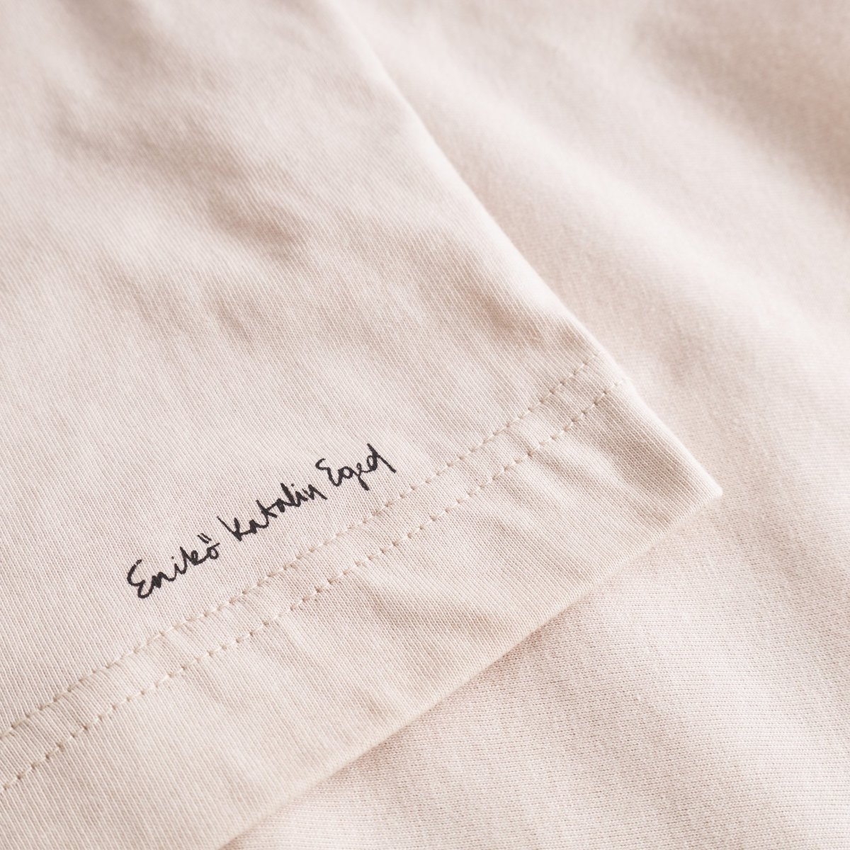 T-shirt Vadstena Star Boots Oat White