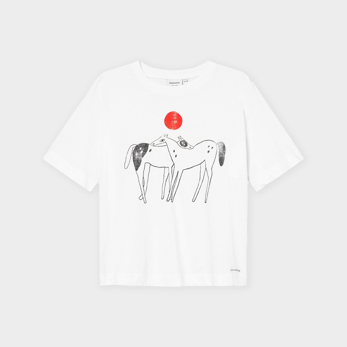 T-shirt Vadstena You and Me White