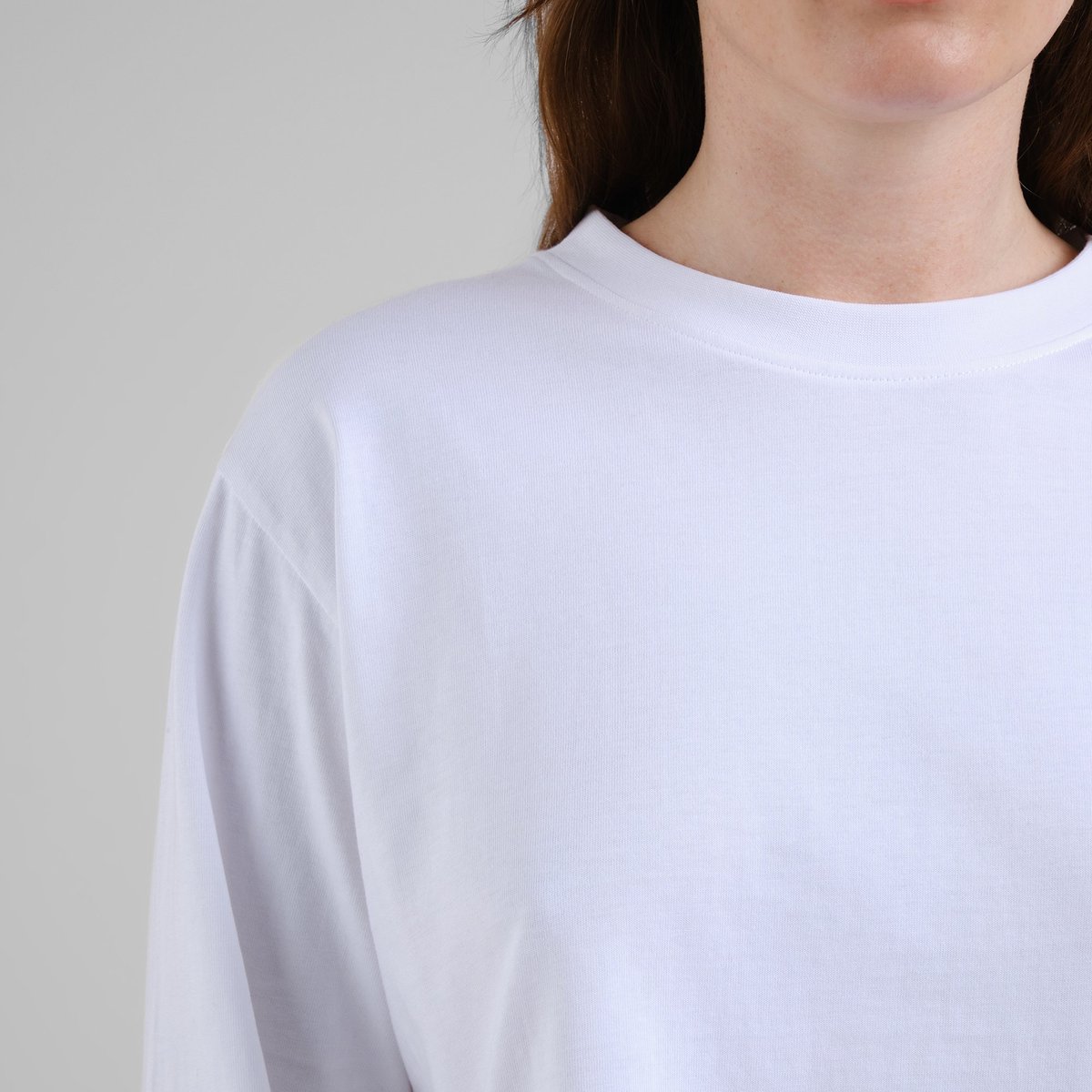 T-shirt Long Sleeve Vreta White