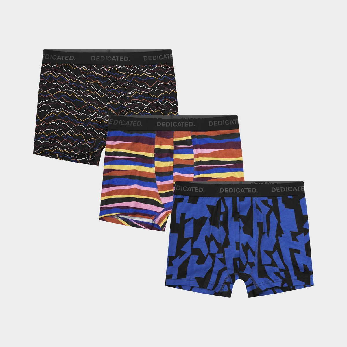 Boxer Briefs Kalix Abstract 3-pack Multi Color