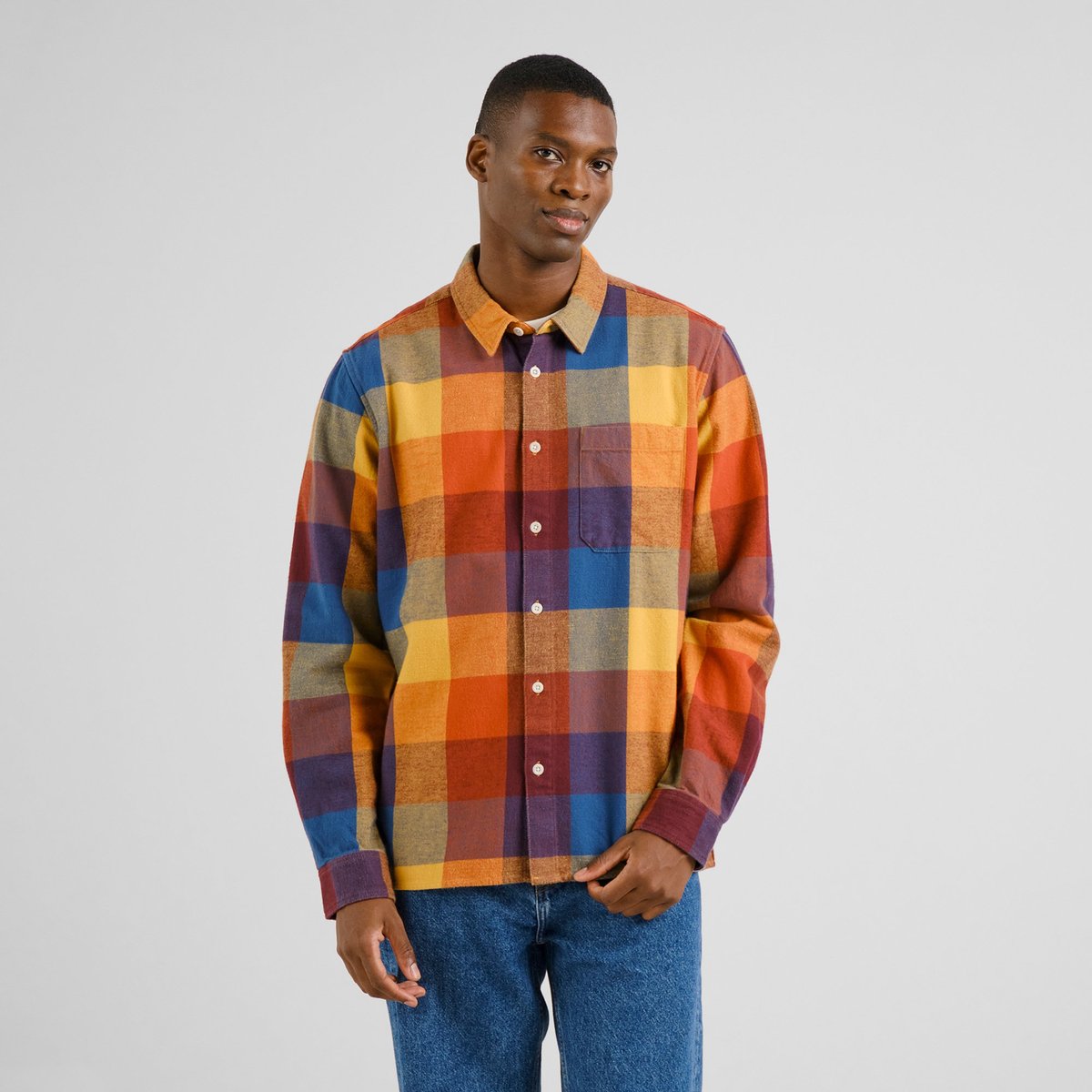 Shirt Rute Flannel Check Multi Color