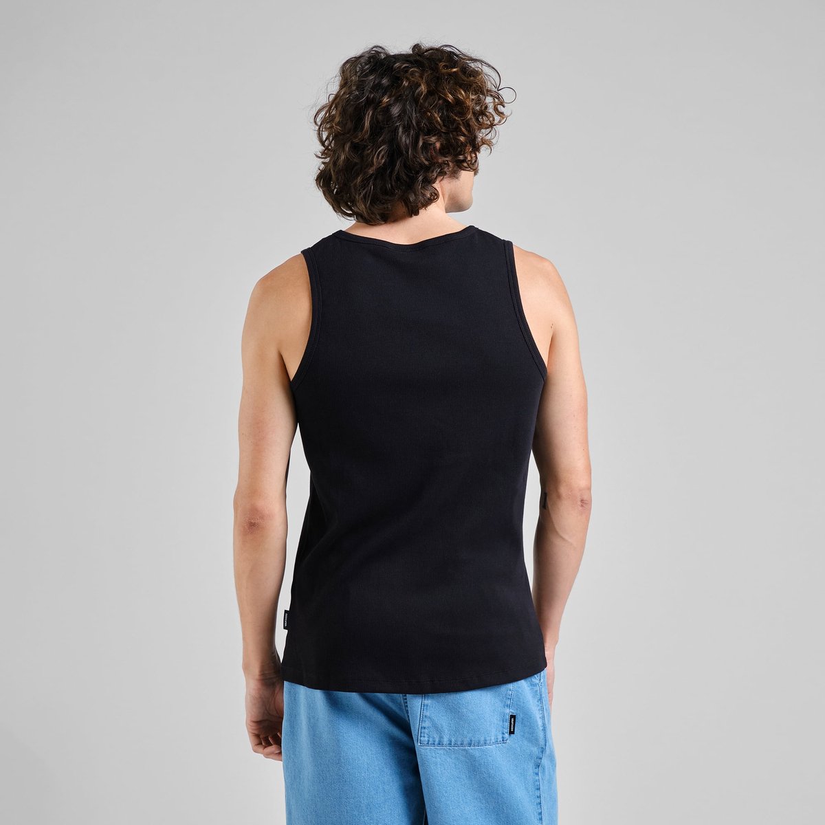 Rib Tank Top Forsa Black