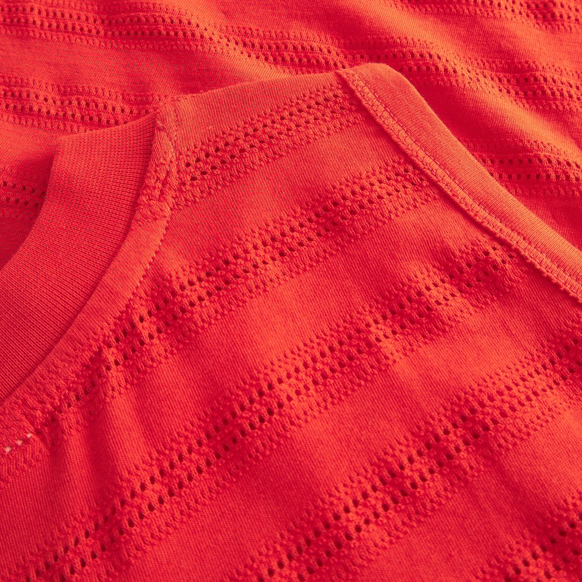 Top Namsos Lace Grenadine Red