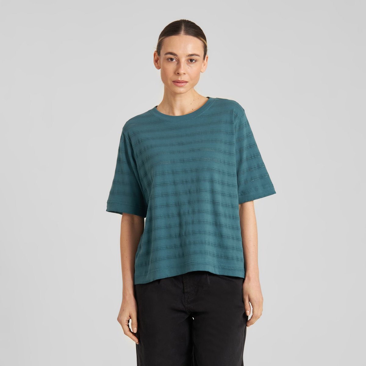 T-shirt Vadstena Lace Mediterranea Green