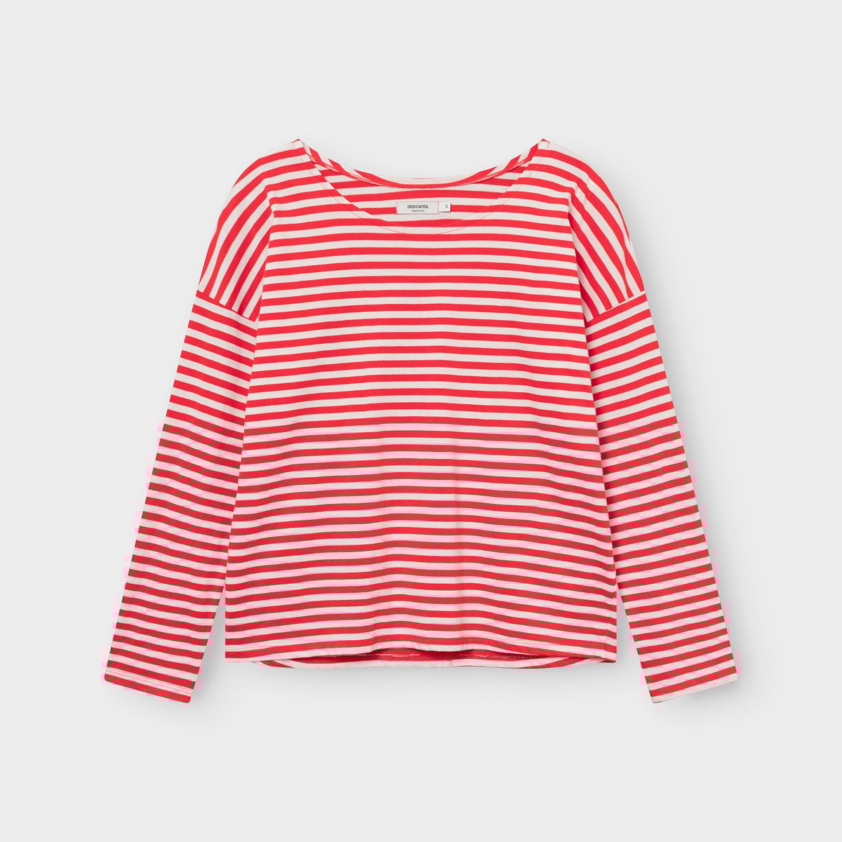 Top Humledal Stripes Grenadine Red