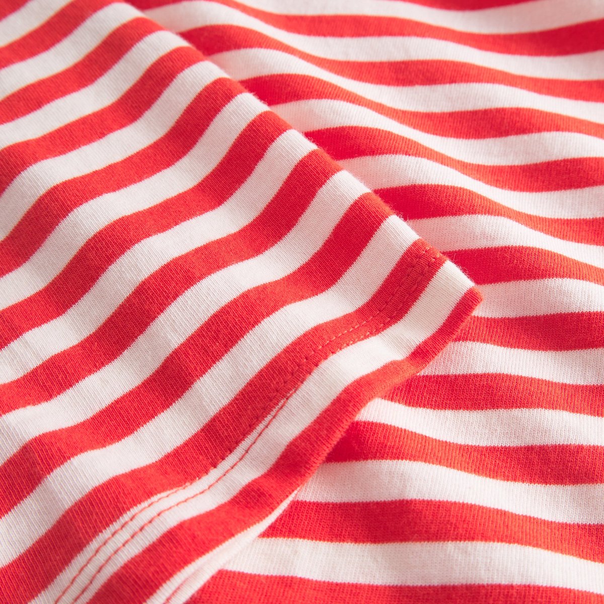 Top Humledal Stripes Grenadine Red