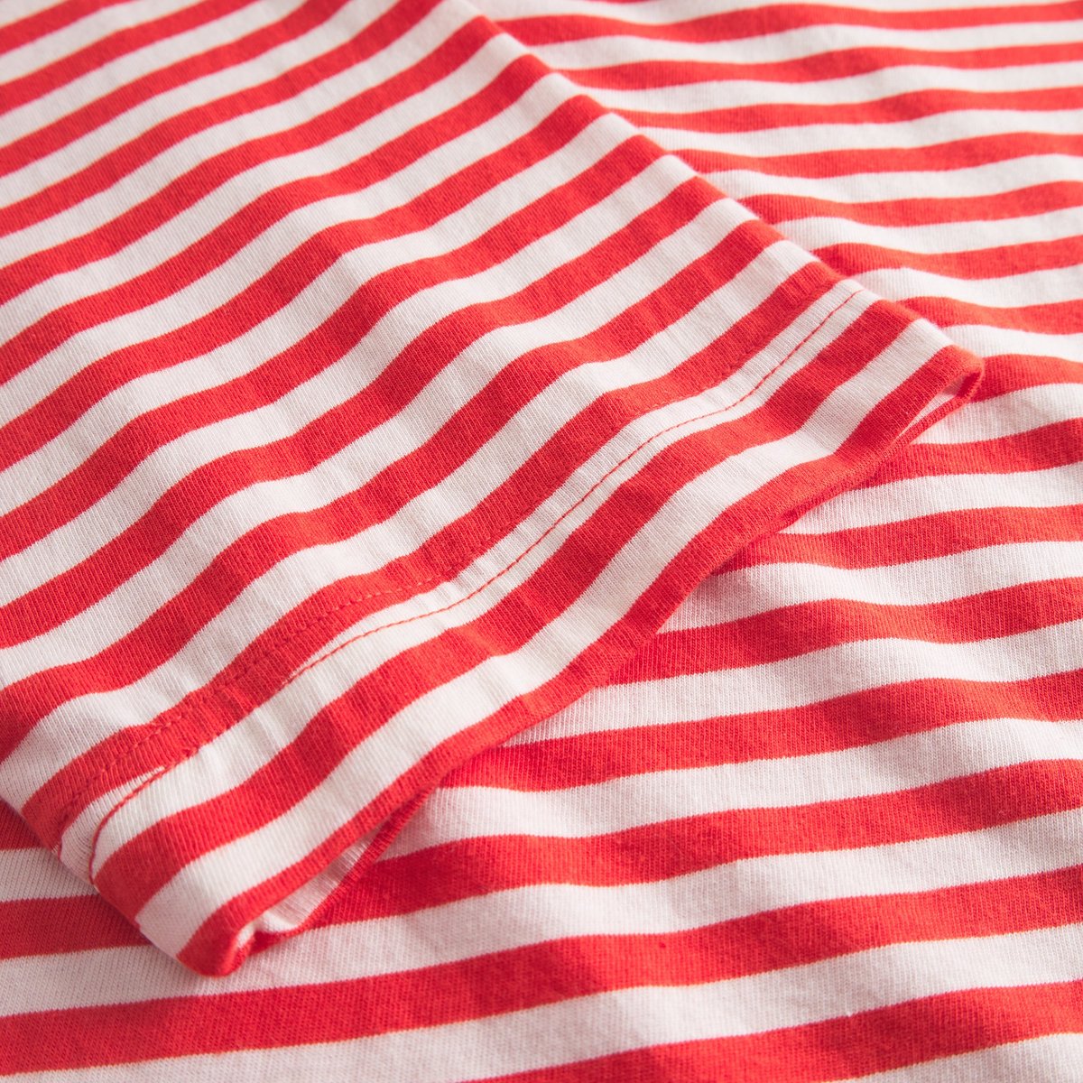 T-shirt Vadstena Stripes Grenadine Red