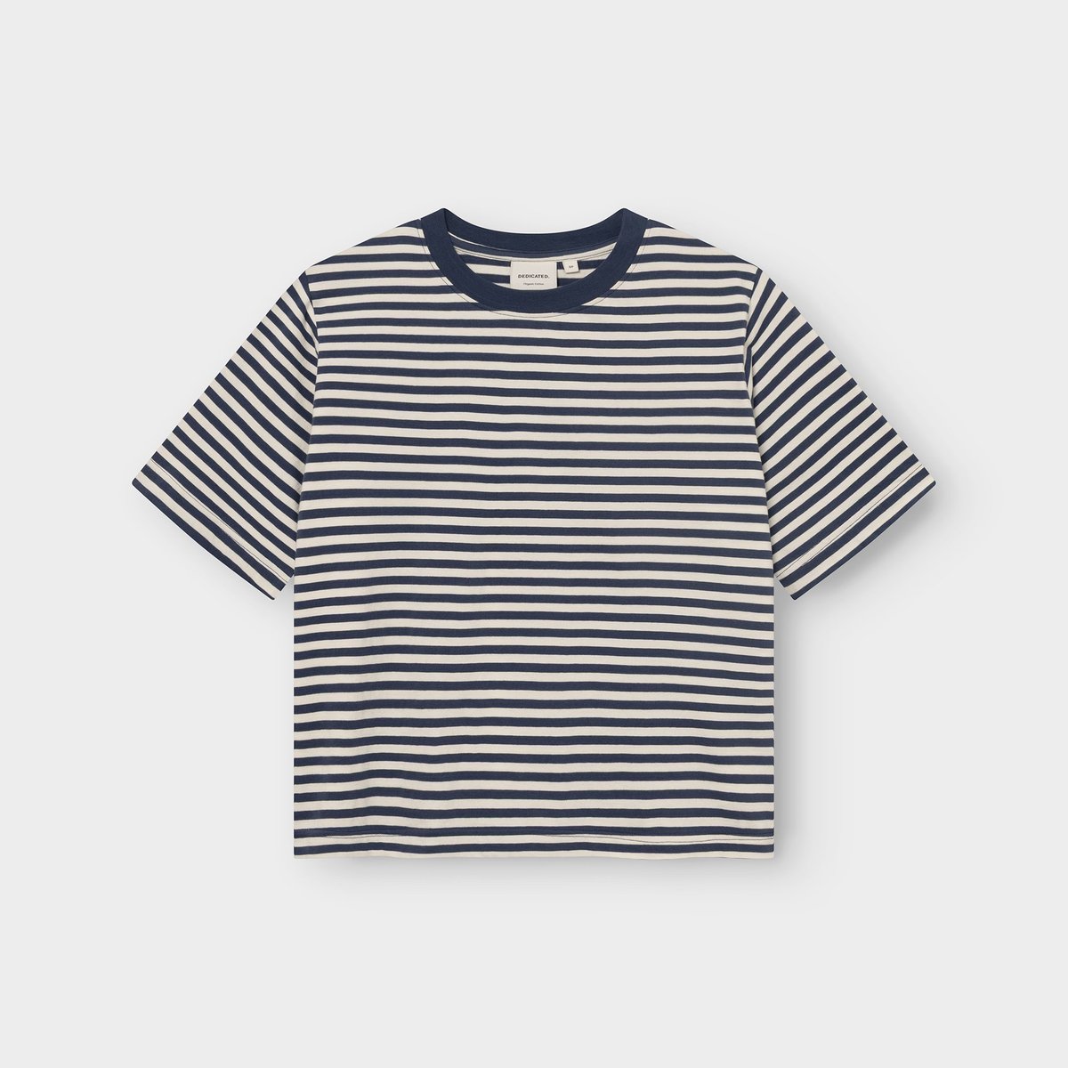 T-shirt Vadstena Stripes Insignia Blue