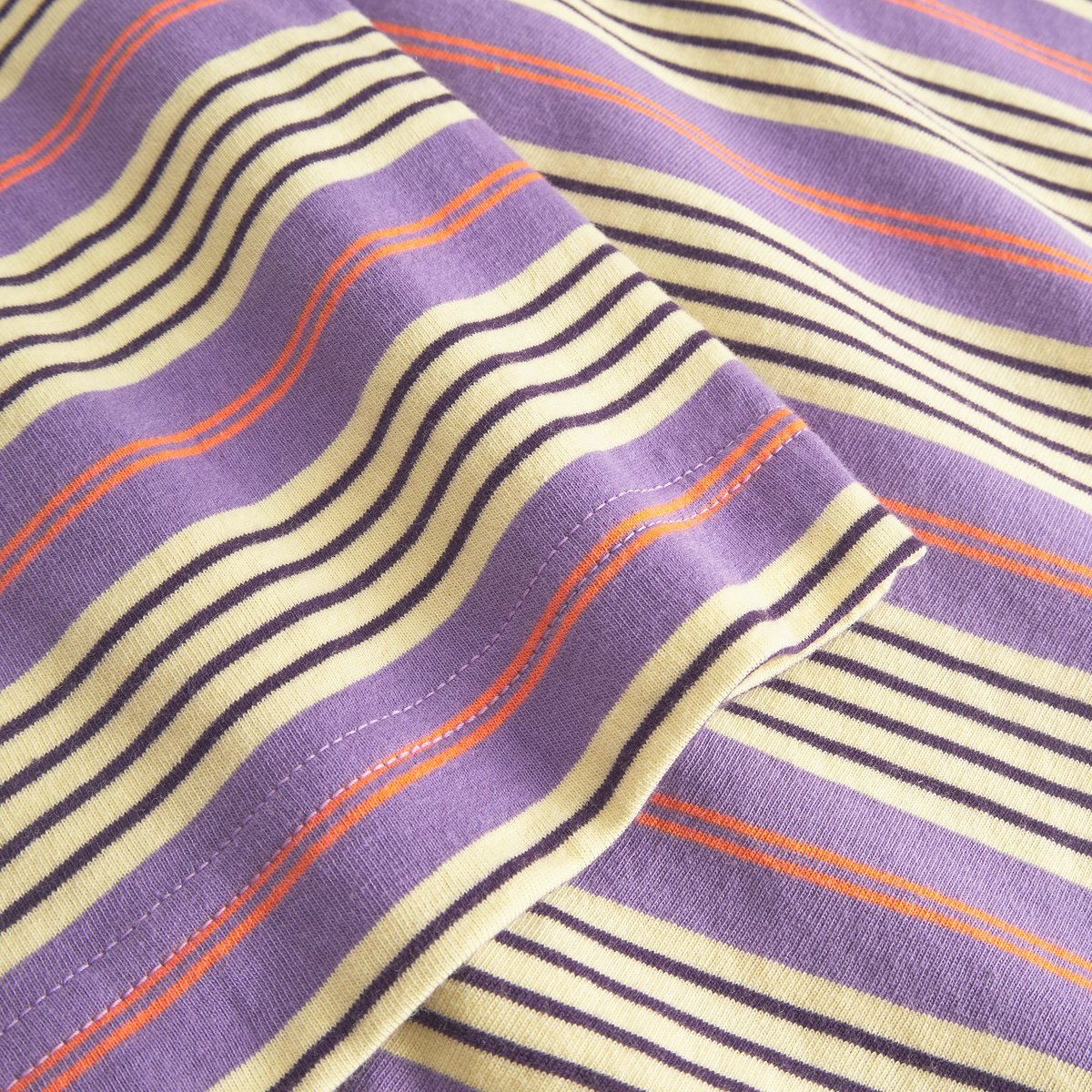 T-shirt Vadstena Retro Stripe Haze Purple