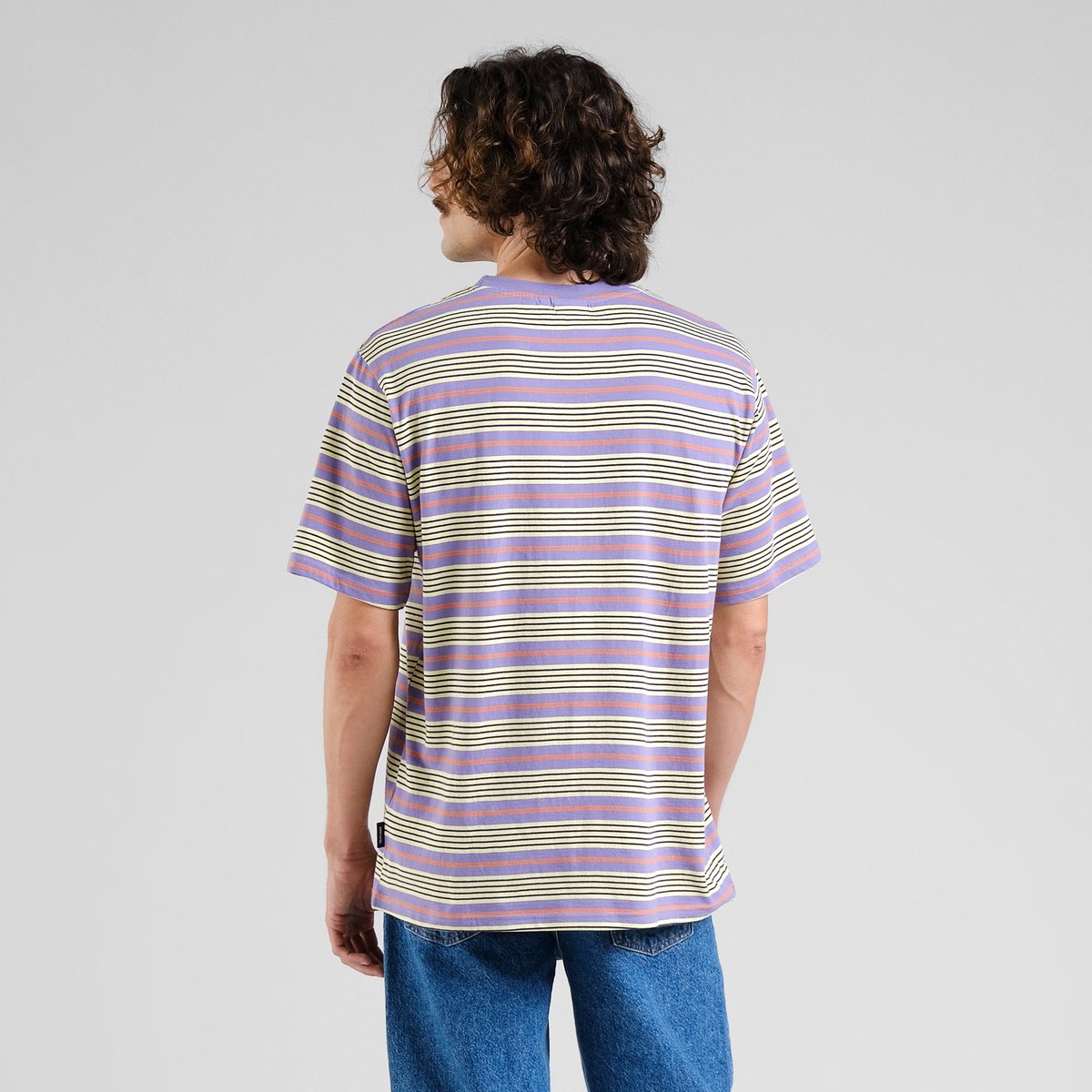 T-shirt Gustavsberg Retro Stripe Haze Purple