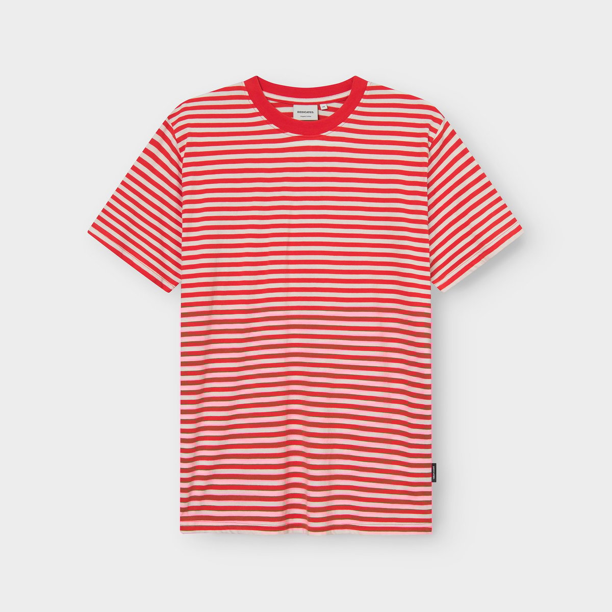 T-shirt Stockholm Stripes Grenadine Red