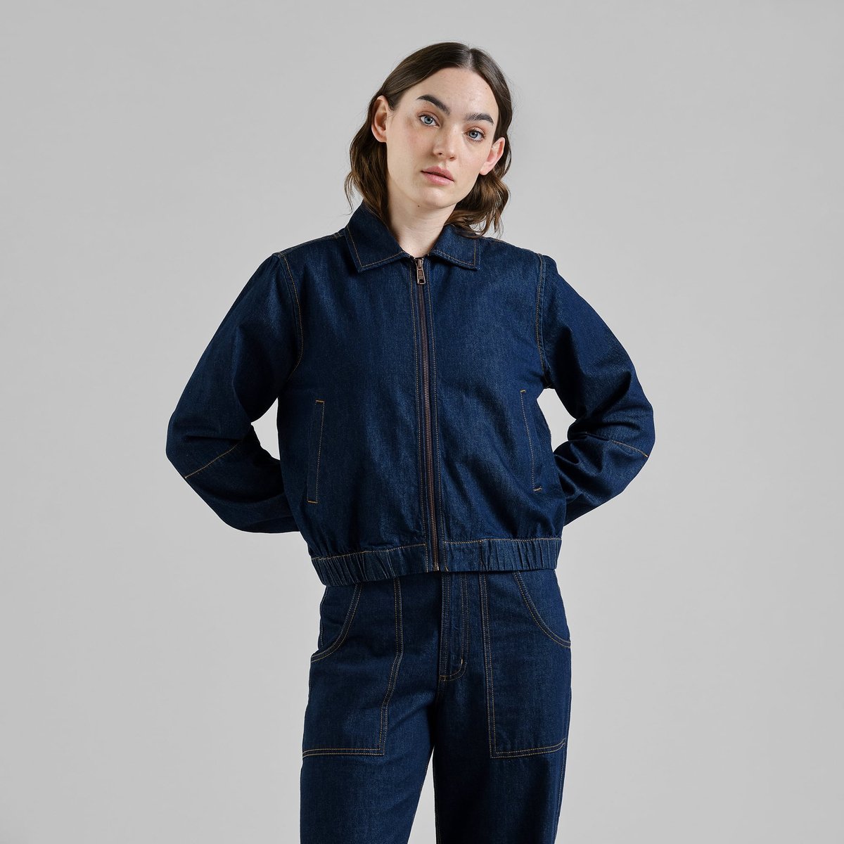 Jacket Sunna Denim Dark Blue